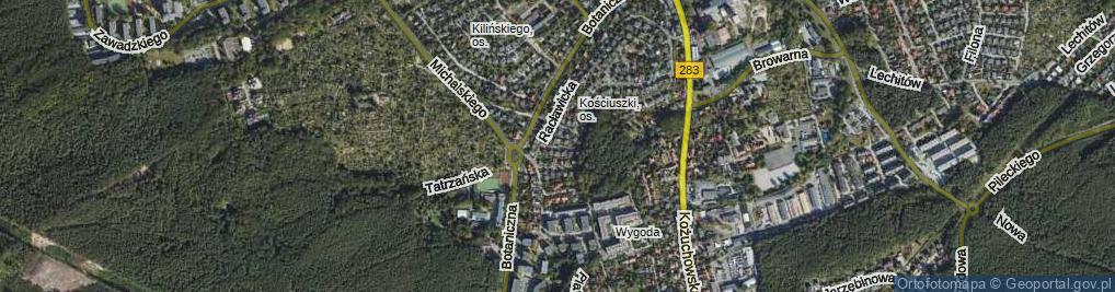 Zdjęcie satelitarne Madalińskiego Antoniego Józefa, gen. ul.